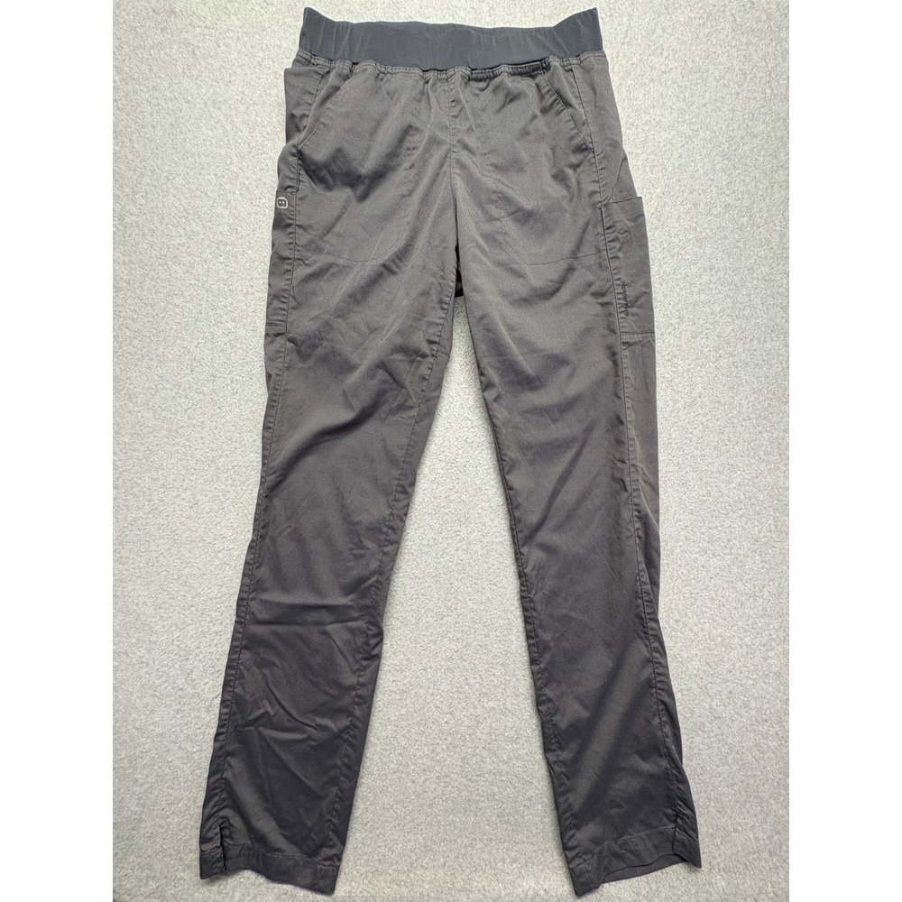 WonderWink WonderFlex Faith‎ Cargo Scrub Pants Gray Mt Tall 5419